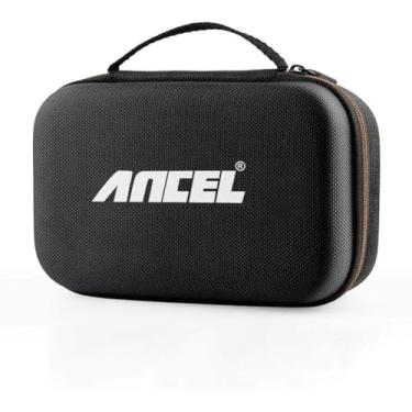 Imagem de ANCEL Capa protetora grande para scanner OBD2 e leitor de código, ferramenta de verificação de diagnóstico, testador de bateria, caixa de armazenamento (G) compatível com produtos ANCEL