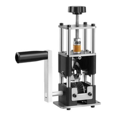 Imagem de YsXoWiui Máquina manual elétrica para descascar fios, descascador de fios, durabilidade de 1-25mm com manivela manual para cabos de sucata, fios de cobre, Style D