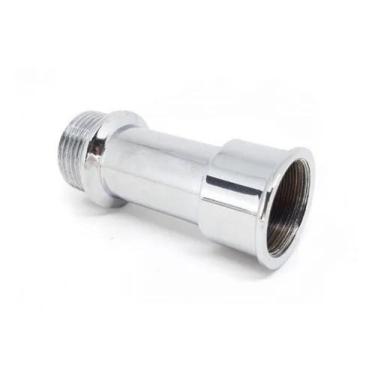 Imagem de extensao para torneira prolongador garden cromado 3/4 polegada media