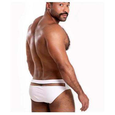 Imagem de sunga sexy slip com tule transparência na parte de trás - ALVEZ ALVES 