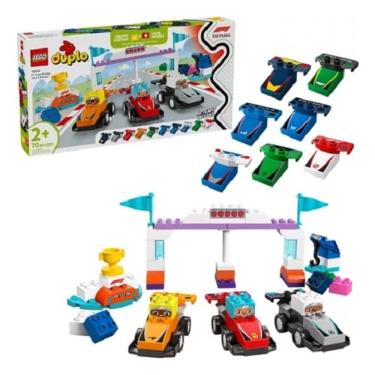 Imagem de Lego 10445 Duplo - Formula 1  Carros E Pilotos – 70 pcs