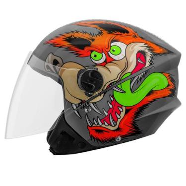 Imagem de Capacete Moto Aberto New Liberty 3 Coyote Brilhante Pro Tork Masculino
