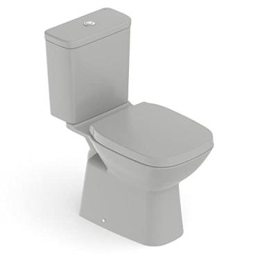 Imagem de Kit Vaso Sanitário com Caixa Acoplada e Assento Soft Close Gap Debba Classic Roca