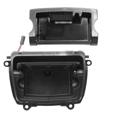 Imagem de MDEOOSKY 51169206347 Capa de caixa de cinzeiro para console central frontal com conjunto de forro, substituição para BMW Série 5 F10 F18 520 523 525 528 530 535, substitui 51169206347