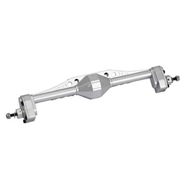 Imagem de RZXYLRC Eixo Complet de liga de alumínio para carro rastreador Axial Capra 1.9 UTB RC (prata, traseiro)