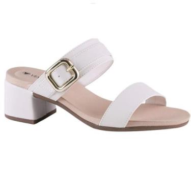 Imagem de Sandalia via uno salto bloco ref 889004siavv feminino, 36, Branco off