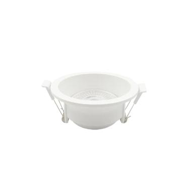 Imagem de Spot de Embutir Redondo Recuado Branco 9cm Led 5W 6500K Bivolt