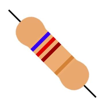 Imagem de 20x Resistor 620 Ohms 1/4 W - Casa da Robótica