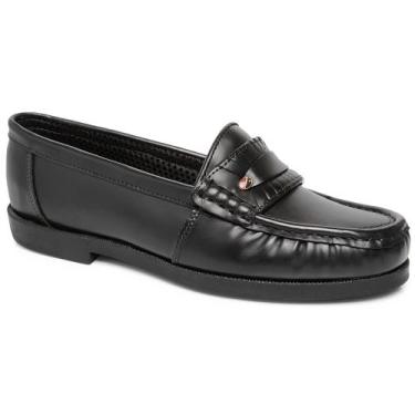 Imagem de Mocassim Masculino De Couro Antiderrapante Casual Esporte Fino Confort