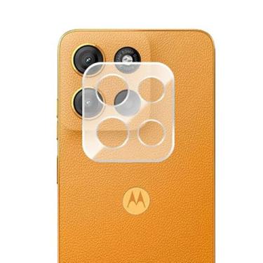 Imagem de Epivol Para Motorola Moto G 5G 2025 Protetor de Lente de Câmera Vidro Temperado Cobertura Completa 3D - 2 peças/Alta Transparente