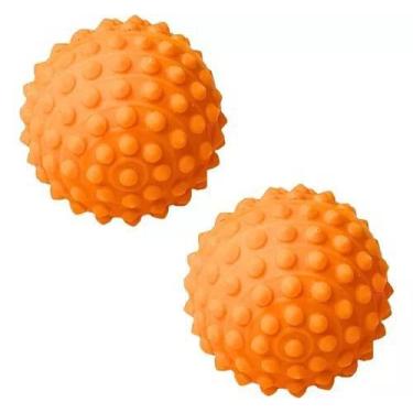 Imagem de 2x Bolinha Cravo para Cachorro Pet Anti Stress e Massagem Mãos e Pés -