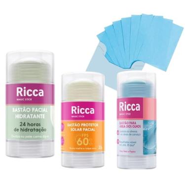Imagem de Bastão Facial Olhos Hidratante Protetor Solar FPS60 Ricca