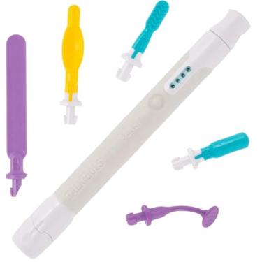 Imagem de TalkTools® Kit de integração sensorial Sensi – Ferramenta sensorial oral com 5 pontas sensoriais orais motoras e bolsa de armazenamento | Nova base ergonômica | melhora as habilidades