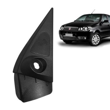 Imagem de Acabamento Interno Retrovisor Fiat Palio 2005 a 2015 4P C/C - Engekar,