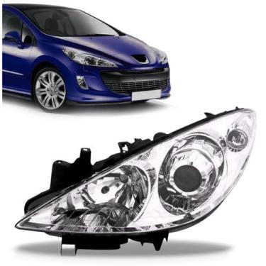 Imagem de Farol Peugeot 307 2007 08 09 10 11 2012 Elétrico Com Motor - SP ACESSÓ