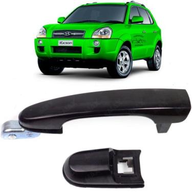 Imagem de Maçaneta Externa Traseira Esquerda Tucson 2005 2006 2007 2008 2009 201