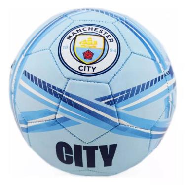 Imagem de Bola Futebol Campo Sportcom Estadios 24 Manchester City Azul