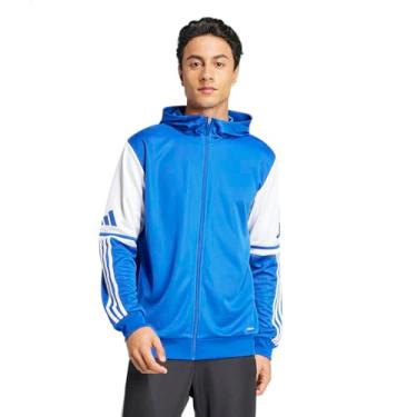 Imagem de adidas Moletom masculino de futebol Squadra 25, azul royal/branco, Equipe azul royal/branco, Medium