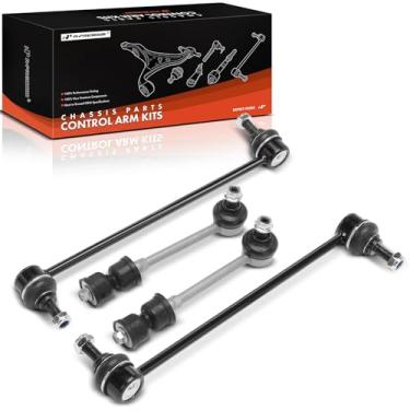 Imagem de A-Premium Conjunto de 4, kit de elos de barra estabilizadora dianteira e traseira, compatível com Volvo XC60 2010-2017, S60 2011-2018, XC70 2008-2016, S80 2007-2016, V60, XC60