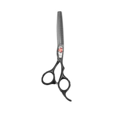 Imagem de Tesoura De Cabelo Profissional De 6 Polegadas, Aço Inoxidável, Barbeir
