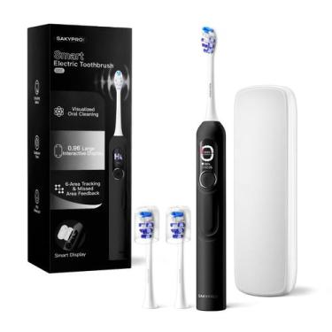 Imagem de Escova de Dentes Elétrica SAKYPRORAL G5S Smart - Tela de 0,96"