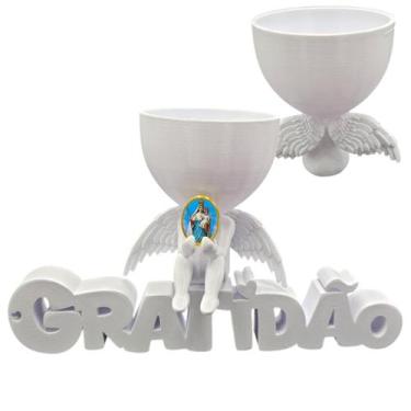 Imagem de Anjo Imagem Decoração Oração Nossa senhora do Livramento 3D - Point da