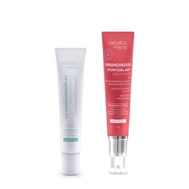 Imagem de Kit Lip Preenchedor AH 10 g + Sérum Preenchedor AH+ 15 g – Volumização Labial e Preenchimento Facial 3D