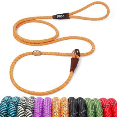 Imagem de Coleira para cães Fida Durable Slip Lead 6 pés x 3/8 polegadas de nylo