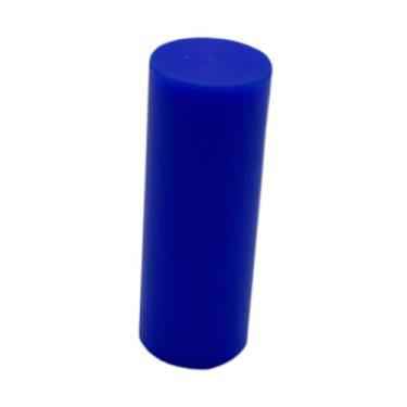 Imagem de MERIGLARE Bocalista de trompete Cap Protector Profissional Luva do bocal leve para o instrumento musical de trompete Substitua peças, Azul