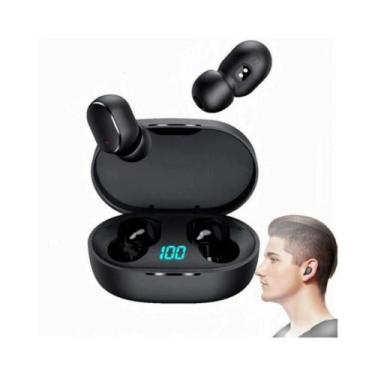 Imagem de Fone De Ouvido Sem Fio E6s Bluetooth 5.2 Tws Com Tela LED Digital - Of
