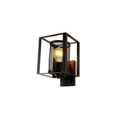 Imagem de Arandela de parede Springdale SPW15013 Finn Vintage LED, bronze antigo