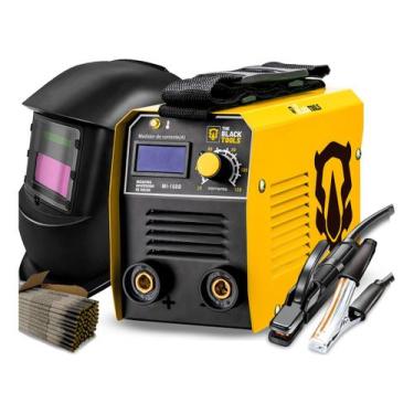 Imagem de Maquina Inversora De Solda 120a 220v + Acessórios - The Black Tools