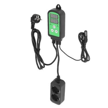 Imagem de Controlador de Umidade Digital Duplo Display LED Regulador de 1500 W pré Conectado para Tendas de Plantio Em Estufa (Plugue UE)