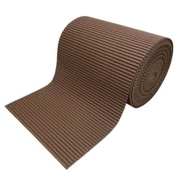 Imagem de Passadeira Antiderrapante Cozinha 2 M X 43 Cm - Emborrachado(Marrom)