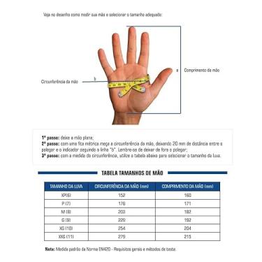 Imagem de Luva Danny Açoflex DA12580 (P (7))