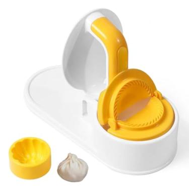 Imagem de Maquina de Modelar Pastel Massa Ravioli Molde Bolinho Gyoza Casa Cozinha Lanchonete Restaurante Preparo Lanche Refeiçao