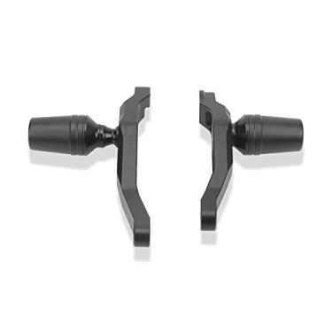 Imagem de Acc-Creativity Motocicleta CNC Alumínio Motor Crash Guard Case Frame Sliders Protector Proteção contra quedas Compatível com Triumph TRIDENT 660 2021 (preto)