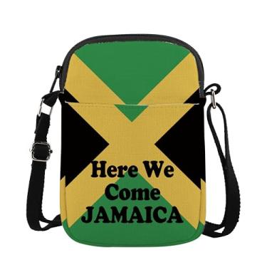 Imagem de Bolsa transversal jamaicana Jamaica Férias em família para meninas Viagem Jamaica Presente de Viagem Bolsa Jamaicana Sling Bag, Bolsa transversal Jamaica Middle