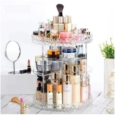 Imagem de Organizador Cosméticos Giratório 360º Display Torre Biju 360