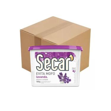 Imagem de 24 Evita Mofo Secar 180g Antimofo Umidade Mau Cheiro Odores Fungos Bac