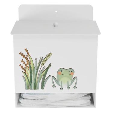 Imagem de Porta Fralda Kit Higiene MDF Quarto Infantil Patinhos - Neném na Nuvem