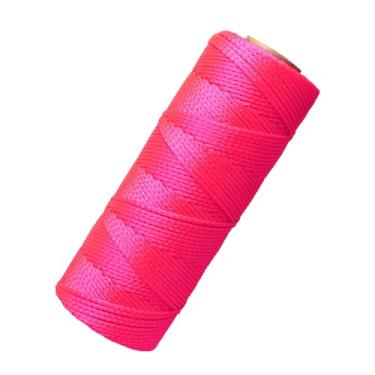 Imagem de BSRHOME Linha De Pedreiro, Fio Nylon Com 18Mm Comprimento, 18 Tranças Para Ferramentas Jardinagem Ou Alvenaria, Jardinagem, Rosa