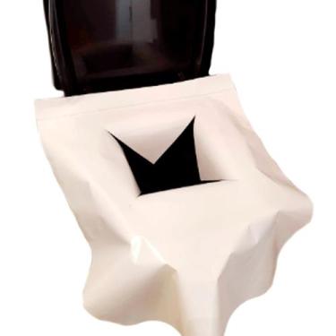 Imagem de Protetor De Vaso Assento Sanitário Descartável Biodegradável Impermeáv