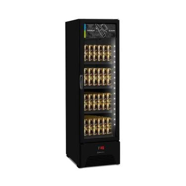 Imagem de Cervejeira Expositor Vertical Porta De Vidro 293 Litros Vn28rh All Black 220v - Metalfrio 220v
