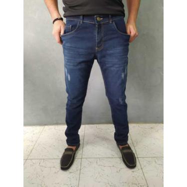 Imagem de Calça Masculina Jeans C/ Elastano Lycra - Denver Jeans, 44