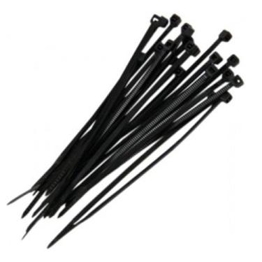 Imagem de Abraçadeira De Nylon Preto 3,6mm X 350mm 50 Peças - Rio Tijucas