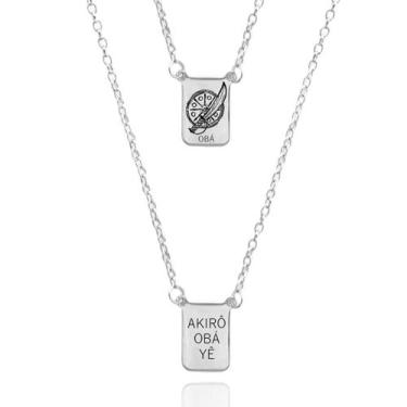 Imagem de Escapulário de Aço Orixá Obá - Balaio de Santo