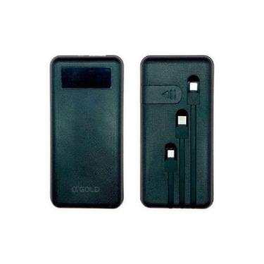 Imagem de Carregador Portátil 20000mah Power Bank Bateria Externa Móvel a'Gold B