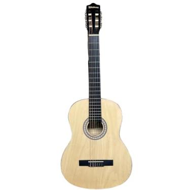 Imagem de Violão acústico clássico para iniciantes 6 cordas nylon Waldman WN-18 BK - Cor: Natural