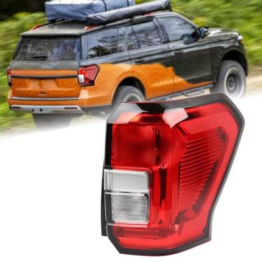 Imagem de Duolctrams Conjunto de lâmpada traseira de halogênio compatível com Ford Expedition XL XLT 2022-2024 modelo lado direito do passageiro NL1Z-13404-A